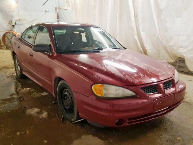 1G2NF52F24M523963 - 2004 PONTIAC GRAND AM S Tünd qırmızı foto 1
