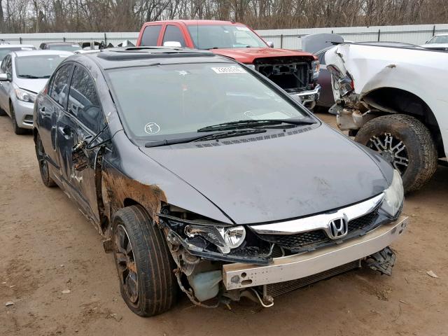 2HGFA1F82AH311454 - 2010 HONDA CIVIC EX GRAY photo 1