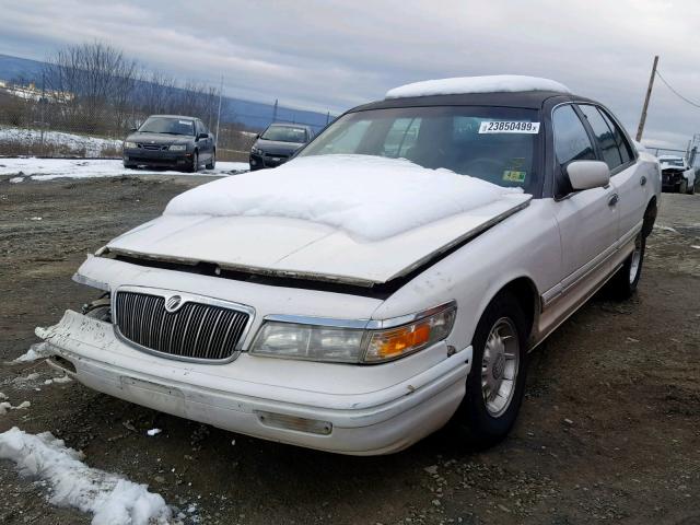 2MELM75W4TX675376 - 1996 MERCURY GRAND MARQ WHITE photo 2