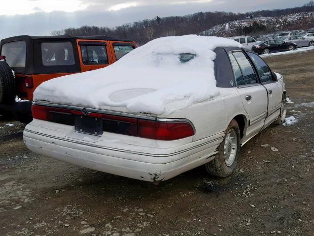 2MELM75W4TX675376 - 1996 MERCURY GRAND MARQ WHITE photo 4