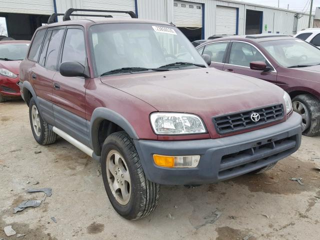 JT3HP10V4W0172271 - 1998 TOYOTA RAV4 BURGUNDY photo 1