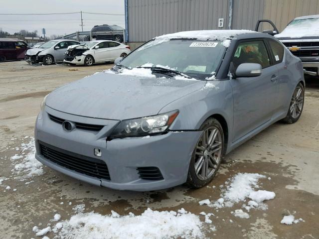 JTKJF5C76C3044685 - 2012 TOYOTA SCION TC ნაცრისფერი ფოტო 2