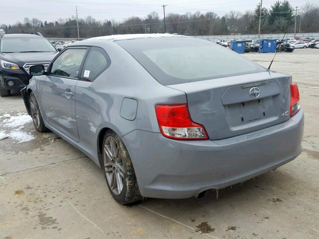 JTKJF5C76C3044685 - 2012 TOYOTA SCION TC ნაცრისფერი ფოტო 3