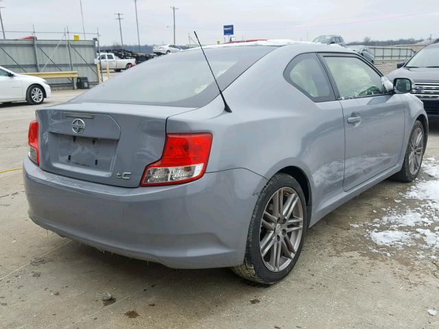 JTKJF5C76C3044685 - 2012 TOYOTA SCION TC ნაცრისფერი ფოტო 4