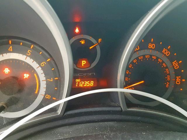 JTKJF5C76C3044685 - 2012 TOYOTA SCION TC ნაცრისფერი ფოტო 8