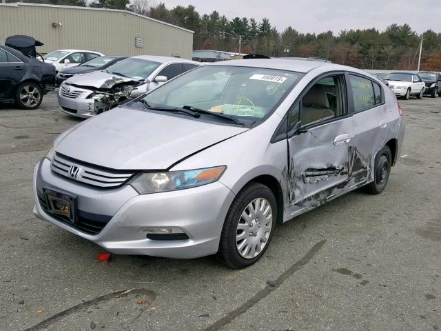 JHMZE2H59BS001481 - 2011 HONDA INSIGHT LX SILVER photo 2