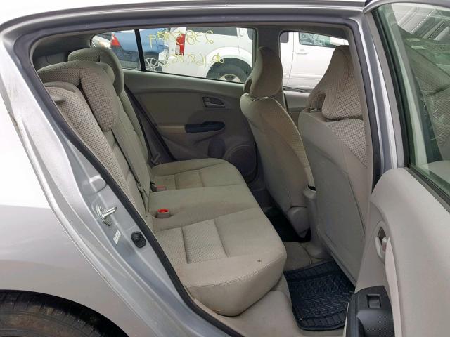 JHMZE2H59BS001481 - 2011 HONDA INSIGHT LX SILVER photo 6