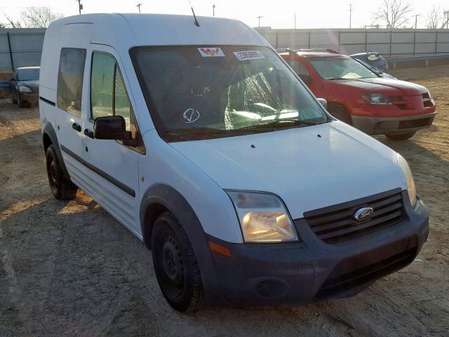 NM0LS6ANXDT134973 - 2013 FORD TRANSIT CO WHITE photo 1