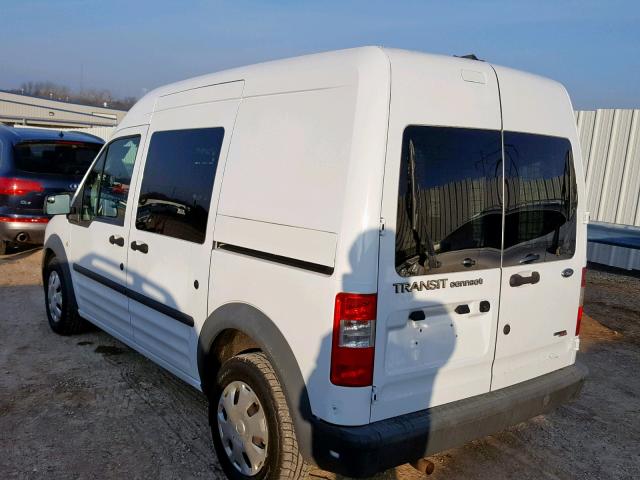 NM0LS6ANXDT134973 - 2013 FORD TRANSIT CO WHITE photo 3