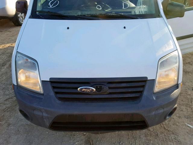 NM0LS6ANXDT134973 - 2013 FORD TRANSIT CO WHITE photo 9