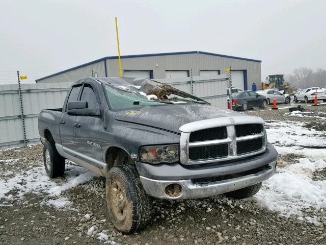 3D3KU28D94G158975 - 2004 DODGE RAM 2500 S ნაცრისფერი ფოტო 1