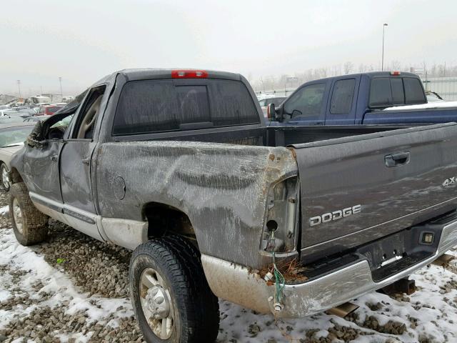 3D3KU28D94G158975 - 2004 DODGE RAM 2500 S ნაცრისფერი ფოტო 10
