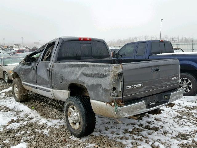 3D3KU28D94G158975 - 2004 DODGE RAM 2500 S ნაცრისფერი ფოტო 3