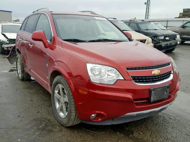 3GNAL3E50CS641994 - 2012 CHEVROLET CAPTIVA SP RED photo 1