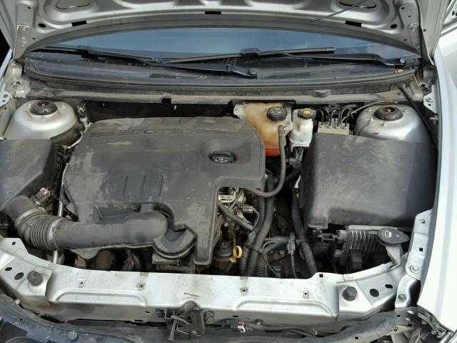 1G1ZC5E13BF121028 - 2011 CHEVROLET MALIBU 1LT SILVER photo 7