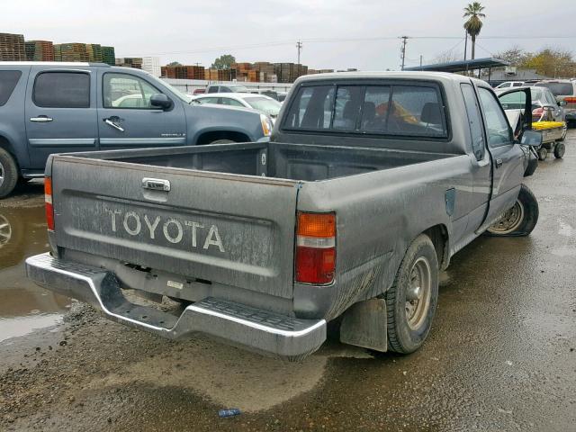 JT4RN93P3K0009641 - 1989 TOYOTA PICKUP 1/2 CHARCOAL photo 4