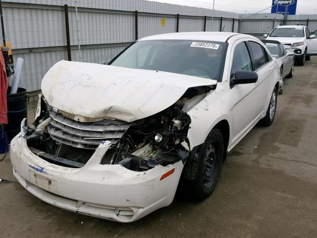 1C3CC4FB1AN137106 - 2010 CHRYSLER SEBRING TO WHITE photo 2