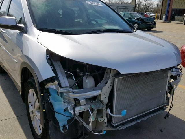 2HKRM3H77DH516816 - 2013 HONDA CR-V EXL SILVER photo 9