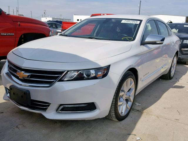 2G1125S34J9138806 - 2018 CHEVROLET IMPALA PRE თეთრი ფოტო 2