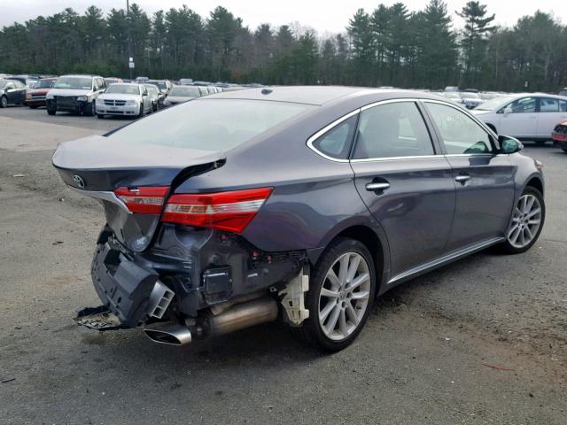 4T1BK1EB1DU028855 - 2013 TOYOTA AVALON BAS GRAY photo 4