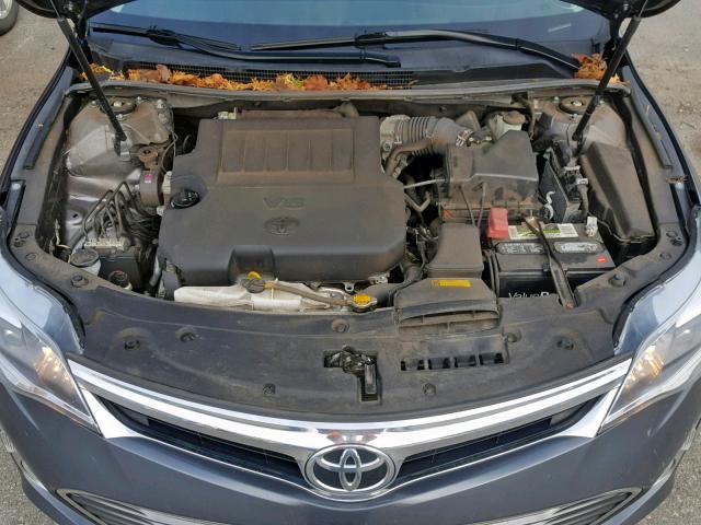 4T1BK1EB1DU028855 - 2013 TOYOTA AVALON BAS GRAY photo 7