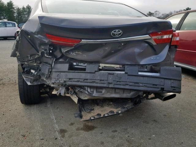 4T1BK1EB1DU028855 - 2013 TOYOTA AVALON BAS GRAY photo 9