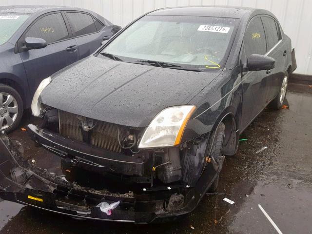 3N1AB61E68L625239 - 2008 NISSAN SENTRA 2.0 BLACK photo 2