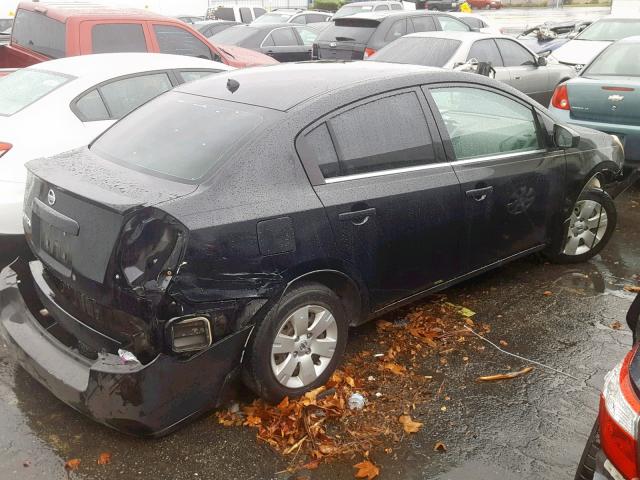 3N1AB61E68L625239 - 2008 NISSAN SENTRA 2.0 BLACK photo 4