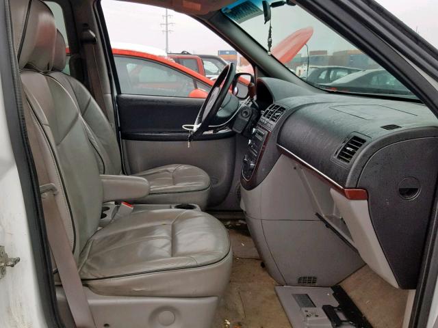 5GADV33177D105860 - 2007 BUICK TERRAZA CX WHITE photo 5