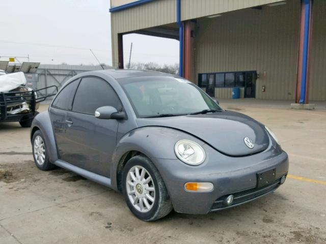 3VWCK31C75M403265 - 2005 VOLKSWAGEN NEW BEETLE GRAY photo 1