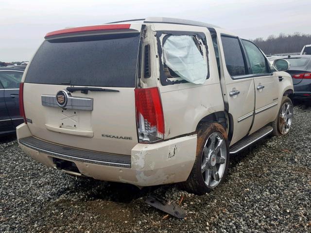 1GYS4BEF8DR160581 - 2013 CADILLAC ESCALADE L CREAM photo 4