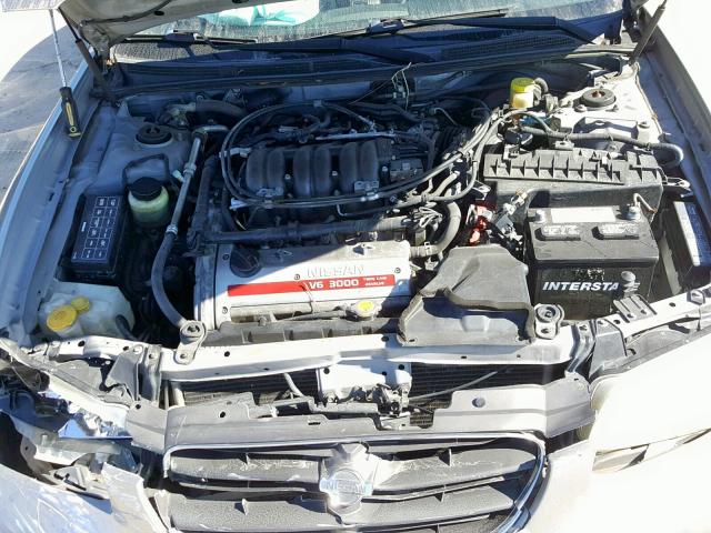 JN1CA31D01T626325 - 2001 NISSAN MAXIMA GXE GRAY photo 7