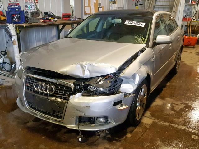 WAUKD78P06A070511 - 2006 AUDI A3 S-LINE SILVER photo 2