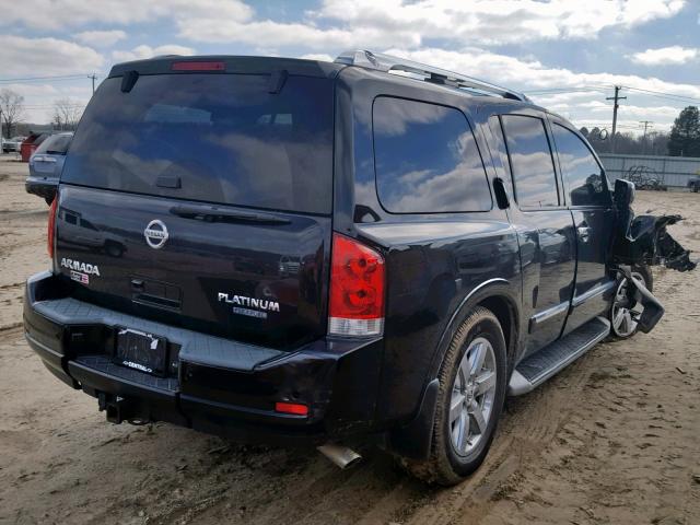 5N1BA0NF4CN603331 - 2012 NISSAN ARMADA SV BLACK photo 4