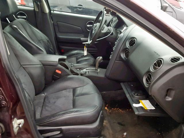 2G2WC58C361128845 - 2006 PONTIAC GRAND PRIX PURPLE photo 5