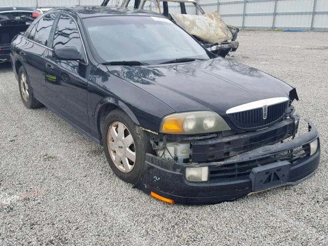 1LNHM87AX2Y701293 - 2002 LINCOLN LS BLACK photo 1