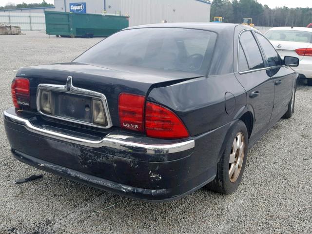 1LNHM87AX2Y701293 - 2002 LINCOLN LS BLACK photo 4