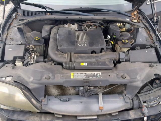 1LNHM87AX2Y701293 - 2002 LINCOLN LS BLACK photo 7