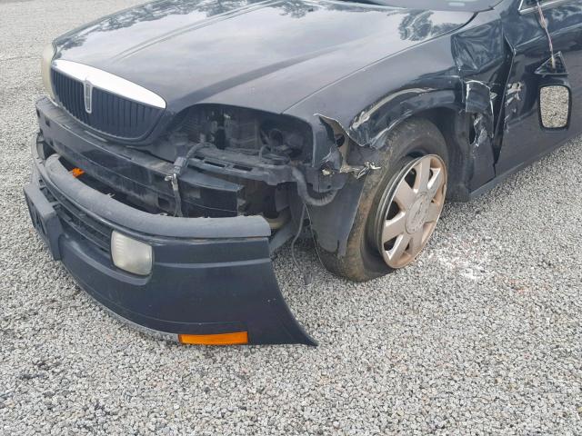 1LNHM87AX2Y701293 - 2002 LINCOLN LS BLACK photo 9