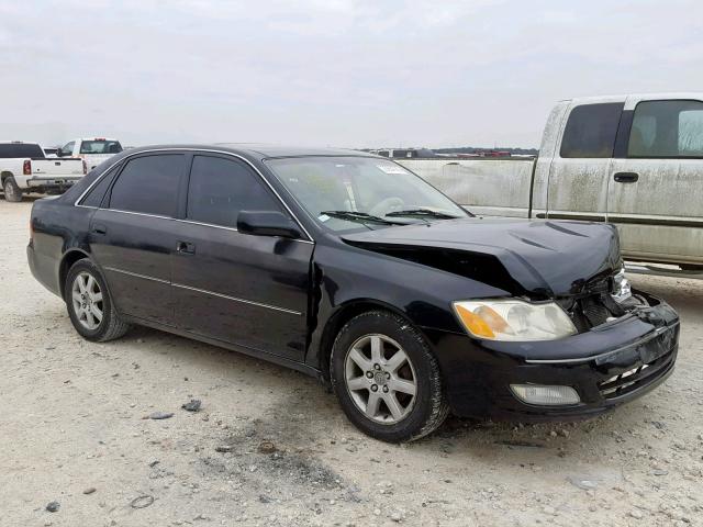 4T1BF28B92U198139 - 2002 TOYOTA AVALON XL BLACK photo 1