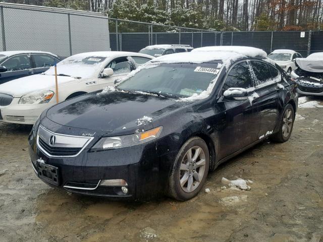 19UUA8F54DA003498 - 2013 ACURA TL TECH BLACK photo 2