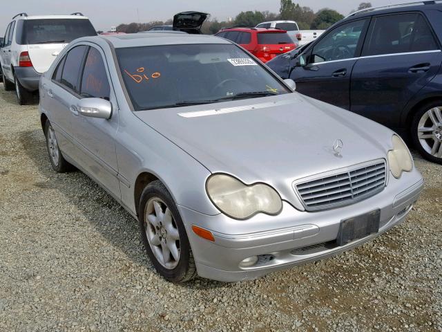 WDBRF61J14E018126 - 2004 MERCEDES-BENZ C 240 银色 照片 1