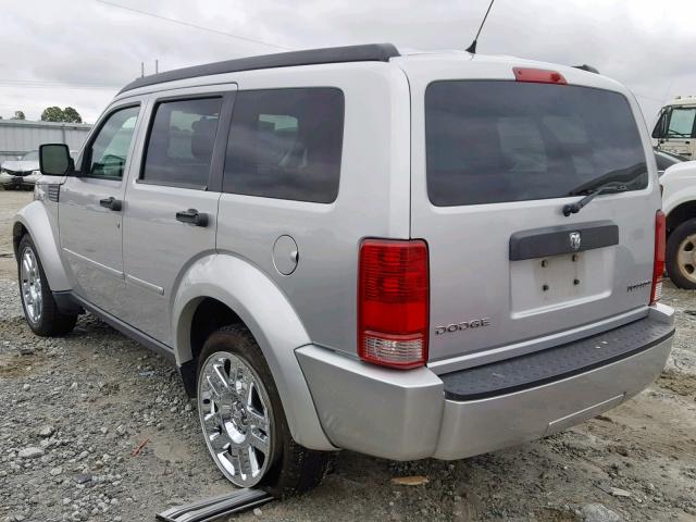 1D4PT4GK2BW590306 - 2011 DODGE NITRO HEAT SILVER photo 3