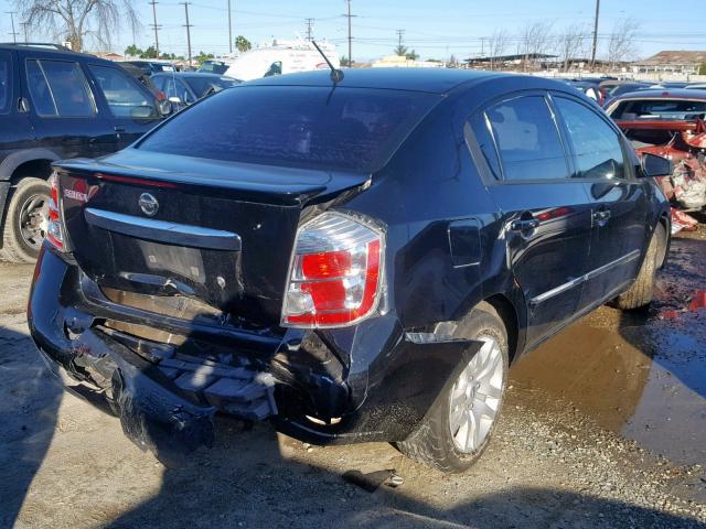 3N1AB6AP8CL723778 - 2012 NISSAN SENTRA 2.0 BLACK photo 4