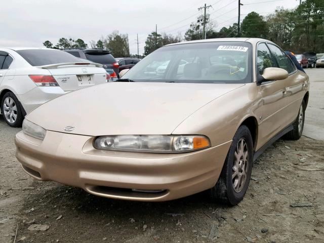 1G3WS52H42F234596 - 2002 OLDSMOBILE INTRIGUE G GOLD photo 2