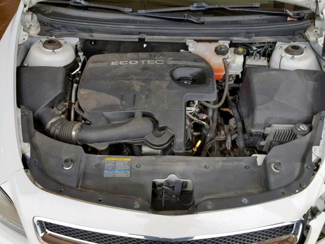1G1ZC5E0XAF174301 - 2010 CHEVROLET MALIBU 1LT 白色 照片 7