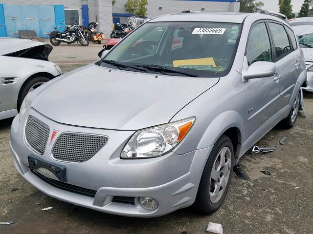 5Y2SL63895Z429855 - 2005 PONTIAC VIBE SILVER photo 2