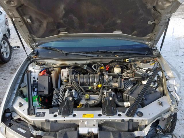 1G2WP12KX1F115606 - 2001 PONTIAC GRAND PRIX SILVER photo 7