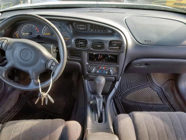 1G2WP12KX1F115606 - 2001 PONTIAC GRAND PRIX SILVER photo 9