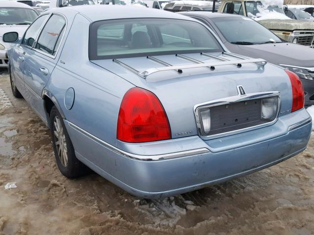 1LNHM81V07Y609631 - 2007 LINCOLN TOWN CAR S BLUE photo 3